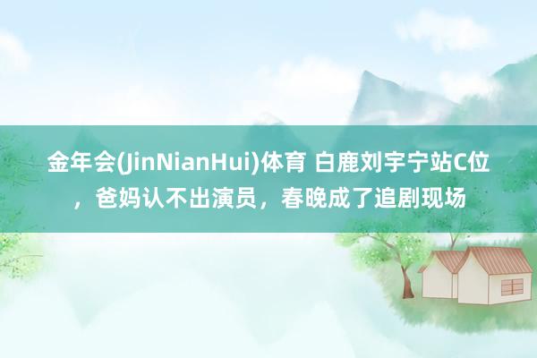金年会(JinNianHui)体育 白鹿刘宇宁站C位，爸妈认不出演员，春晚成了追剧现场