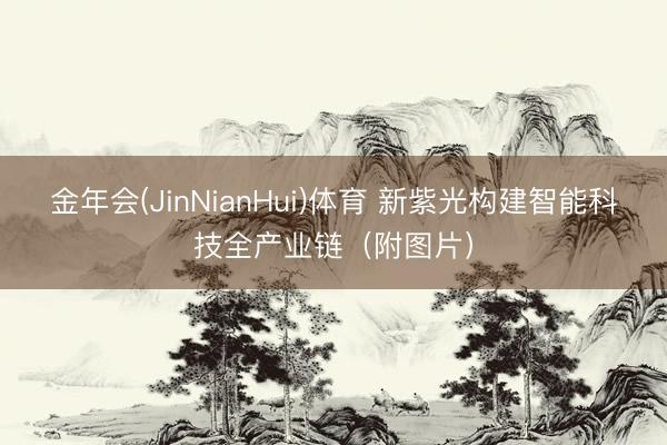 金年会(JinNianHui)体育 新紫光构建智能科技全产业链（附图片）