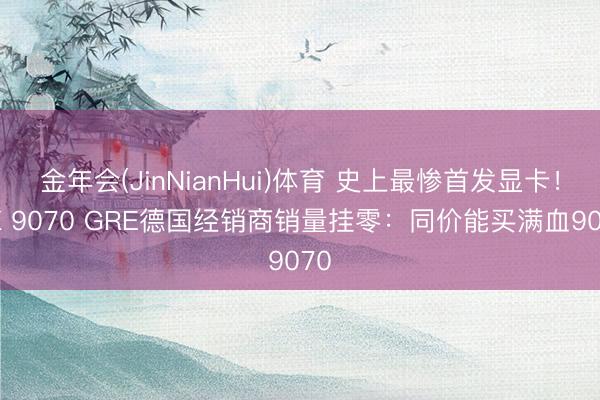 金年会(JinNianHui)体育 史上最惨首发显卡！RX 9070 GRE德国经销商销量挂零：同价能买满血9070